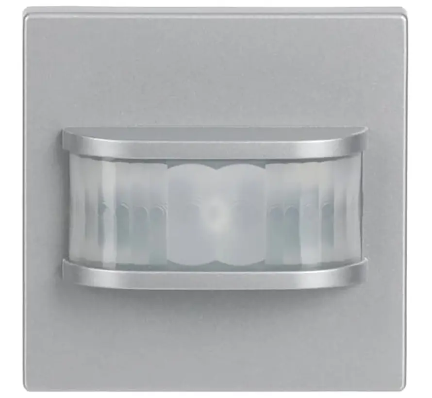Bedienelemente Busch-Wächter Komfort Sensor mit Selectlinse Bewegungssensor Future Linear alusilber (64762-83)