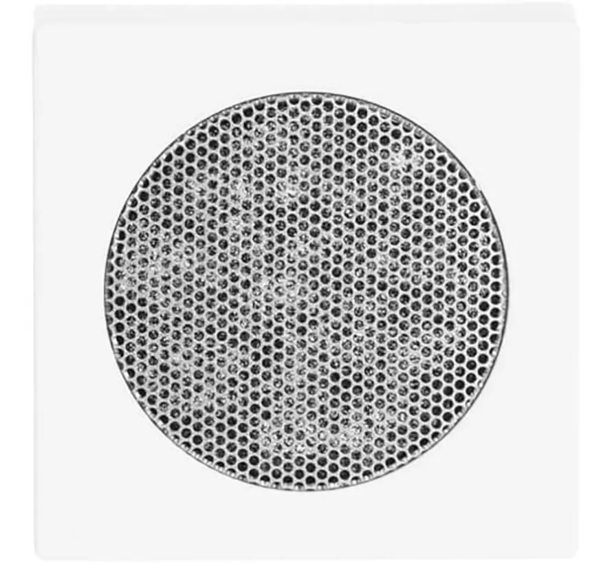 Zentralplatte für Lautsprecher studioweiß glänzend (8253-84)