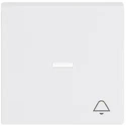 Busch-Jaeger Wippe Kontrollfenster symbol Klingel Future Linear studioweiß glänzend (1789 KI-84)