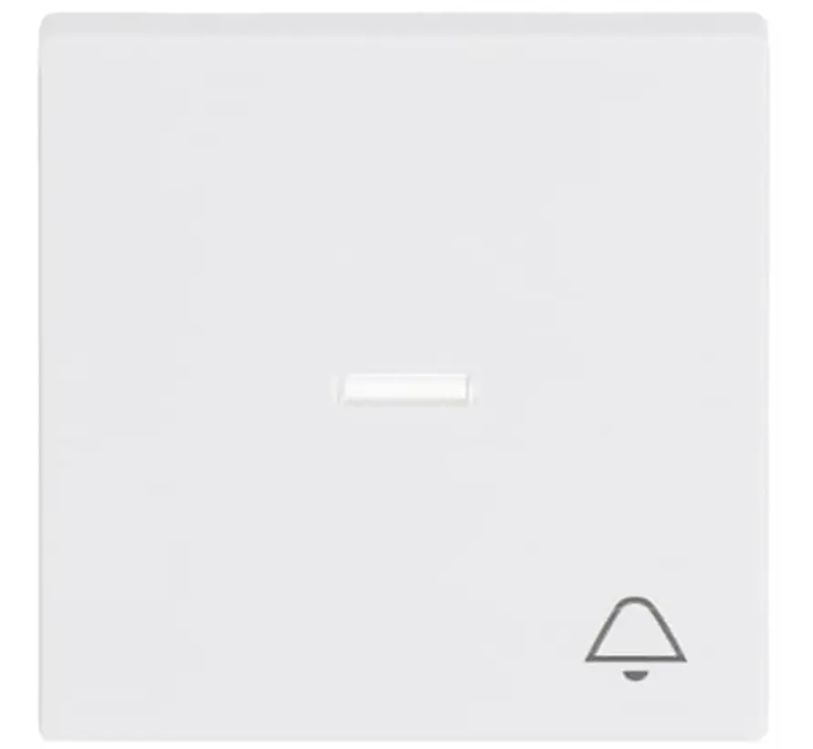 Wippe Kontrollfenster symbol Klingel Future Linear studioweiß glänzend (1789 KI-84)