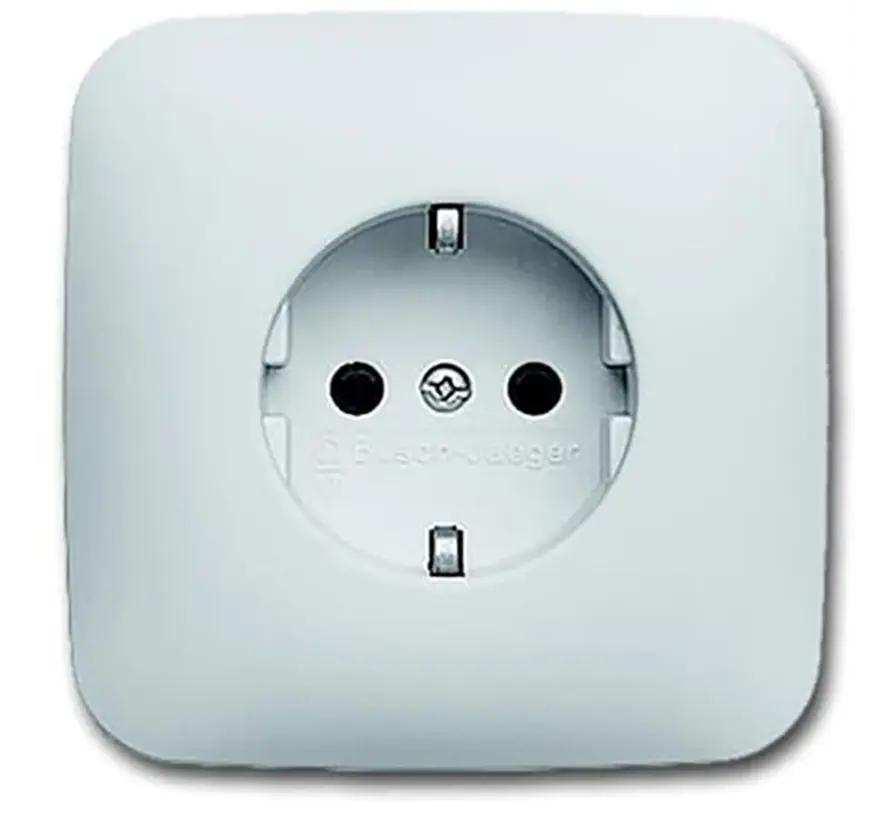 Schuko-Steckdose mit Vollplatte für Einzelmontage Reflex SI (20 EUJR-214-503)