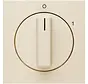 Drehknopf für Ein/Aus-Drehschalter mit Aufdruck 0-1 S1/B3/B7 creme glänzend (11508982)