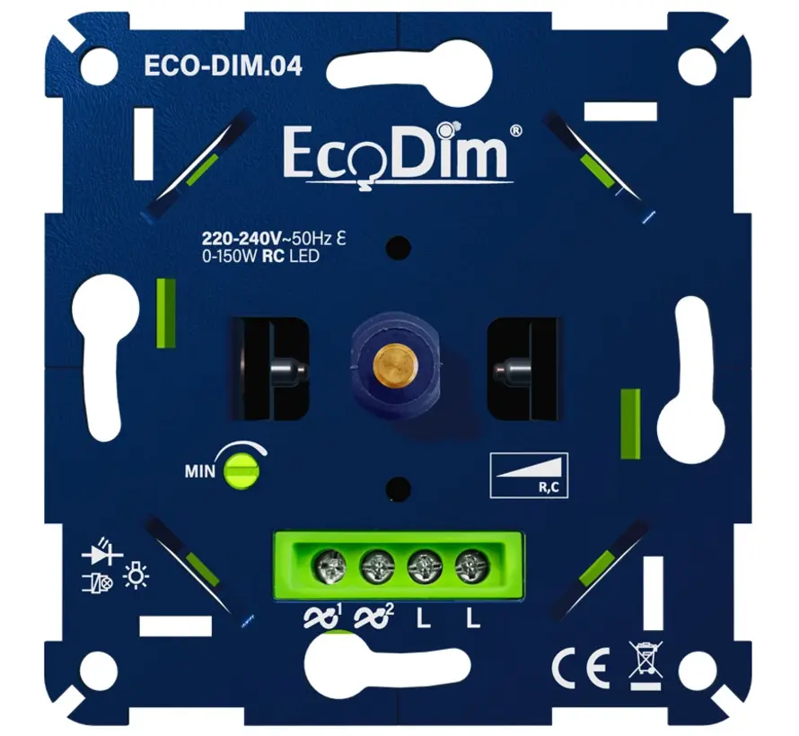 Universeller LED-Dimmer 0 - 150 Watt RC (ECO-DIM.04)