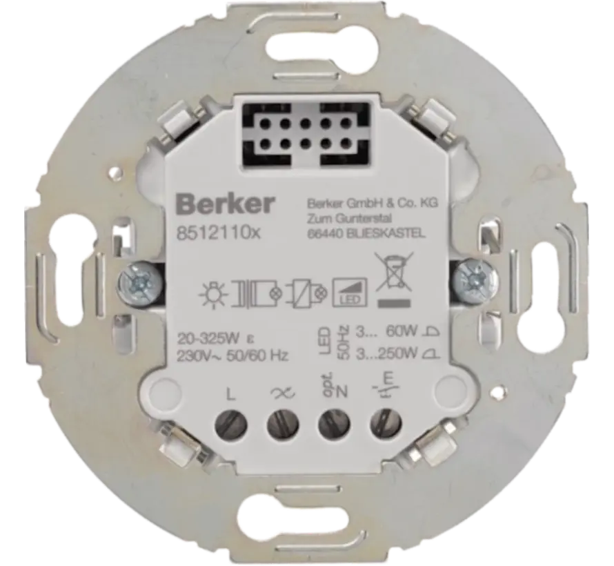 Elektronischer Schalteinsatz 1-fach 2-Draht rund (85121101)