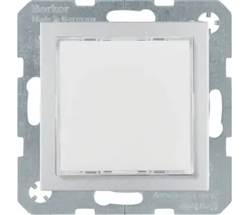 Berker Orientierungsbeleuchtung 230 V weiße LED S1/B3/B7 aluminium matt (29531404)