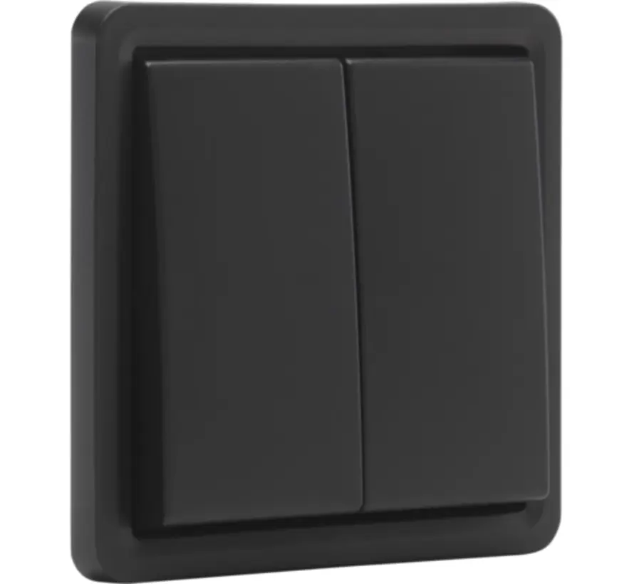 Hydro Taster 2-fach mit 2 Schließer- oder Öffnerkontakt und Steckklemmen schwarz (761-35005)