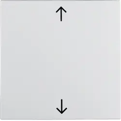 Berker Wippe mit Pfeilsymbolen S1/B3/B7 weiß matt (16201919)