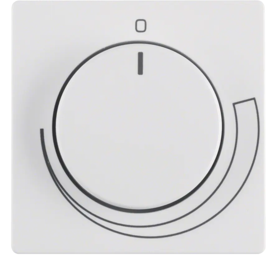 Drehbedienaufsatz Drehzahlsteller Q1/Q3/Q7 weiß (11376079)