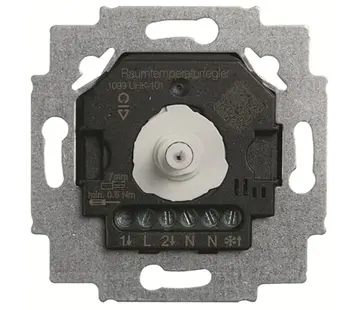 Busch-Jaeger Raumtemperaturregler UP 2x Schließkontakt für Heizen und Kühlen 230V (1099 UHK-101)