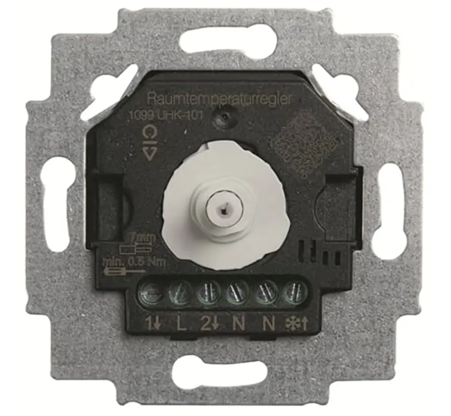 Raumtemperaturregler UP 2x Schließkontakt für Heizen und Kühlen 230V (1099 UHK-101)