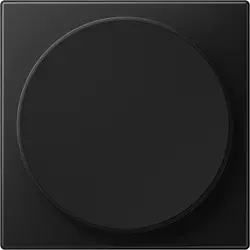 JUNG Zentralplatte für kabelloses Laden LS990 graphitschwarz matt (LS WC MAG SWM)