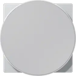 JUNG Zentralplatte für kabelloses Laden A-range Aluminium (A WC MAG AL)