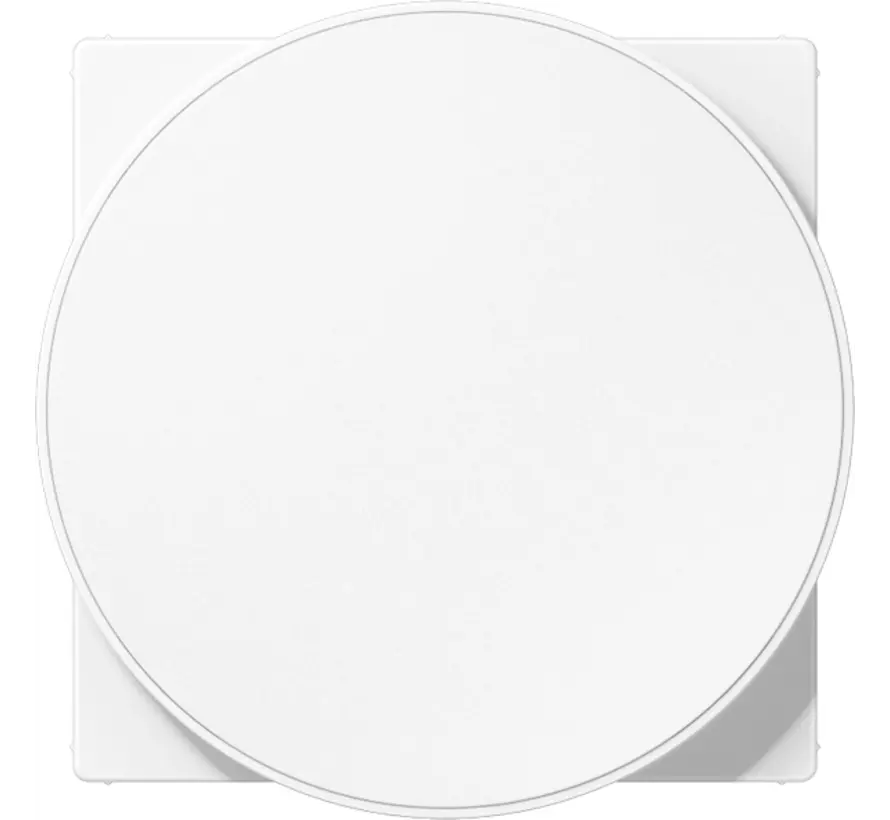 Zentralplatte für kabelloses Laden A-range schneeweiß matt (A WC MAG WWM)