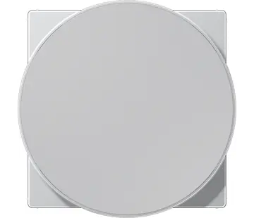 JUNG Zentralplatte für kabelloses Laden A-range Aluminium (A WC MAG AL)