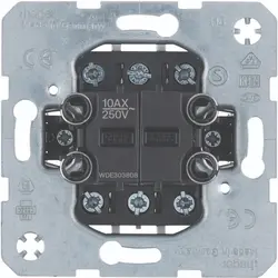 Hager Berker Wechsel-Wechselschalter 10A mit Krallenbefestigung (WDE303808)