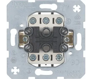 Hager Berker 3-fach Ausschalter 3x1-polig 16A mit Krallenbefestigung (WDE633023)