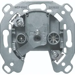 Hager Berker Antennenanschlussdose Radio/TV (WDF4592)