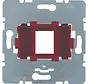 Tragplatte Modular Jack 1-fach rot 15,5 x 19,5mm (WDF4611R)