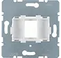 Tragplatte Modular Jack 1-fach weiß 14,9 x 20,7mm (WDF4612W)