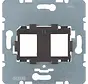 Tragplatte Modular Jack 2-fach (WDF4715N)