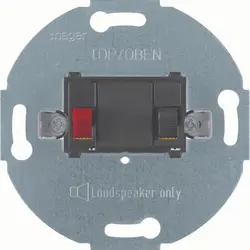 Hager Berker Lautsprecheranschluss 1-fach anthrazit matt (WDF4800AT1)