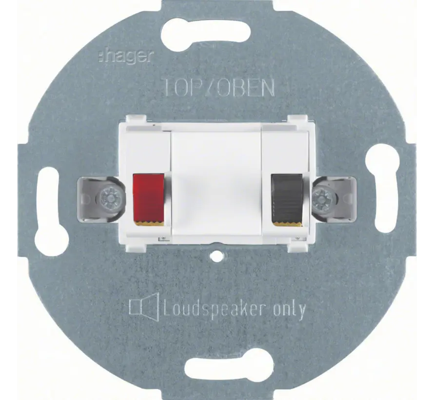 Lautsprecheranschluss 1-fach weiß matt (WDF4800PW1)