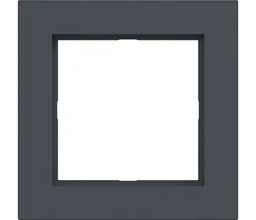 Hager Berker Abdeckrahmen 1-fach A1 anthrazit matt (WAD6100AT)