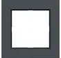 Abdeckrahmen 1-fach A1 anthrazit matt (WAD6100AT)