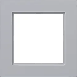 Hager Berker Abdeckrahmen 1-fach A1 titan matt (WAD6100TA)