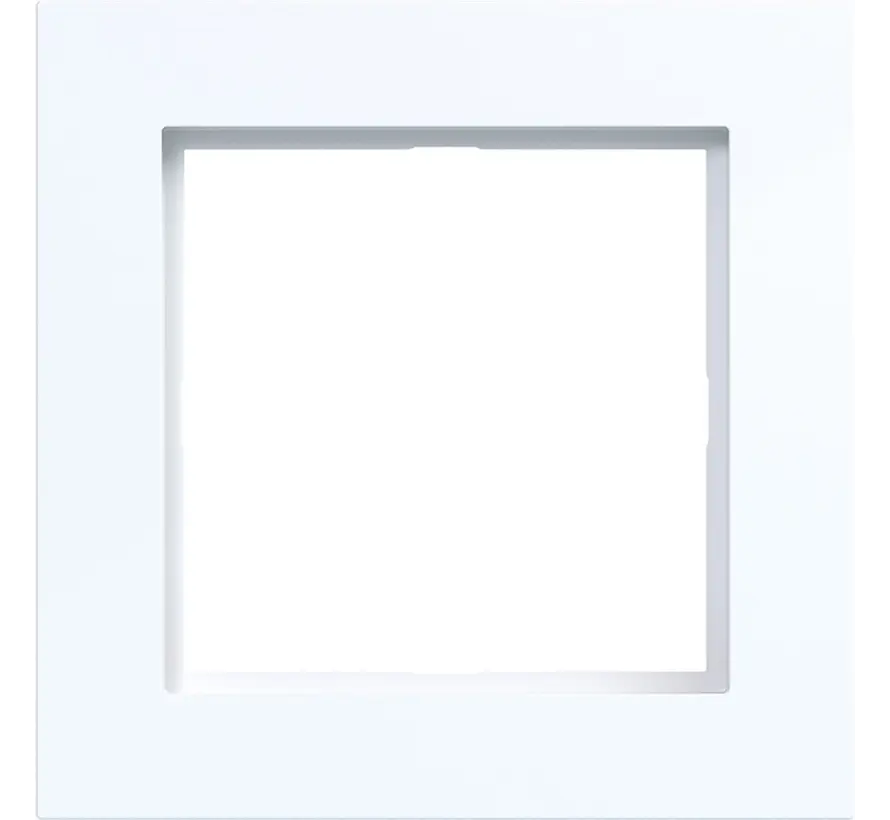Abdeckrahmen 1-fach A1 lichtweiß glänzend (WAD6100WG)