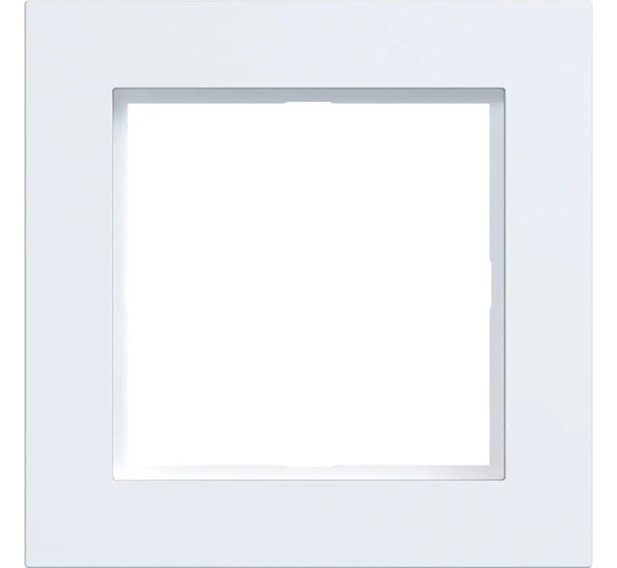 Abdeckrahmen 1-fach A1 lichtweiß matt (WAD6100WM)