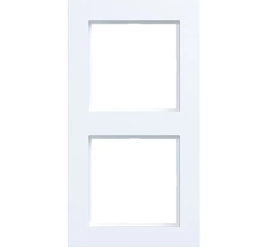 Abdeckrahmen 2-fach A1 lichtweiß matt (WAD6200WM)