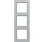 Abdeckrahmen 3-fach A1 titan matt (WAD6300TA)