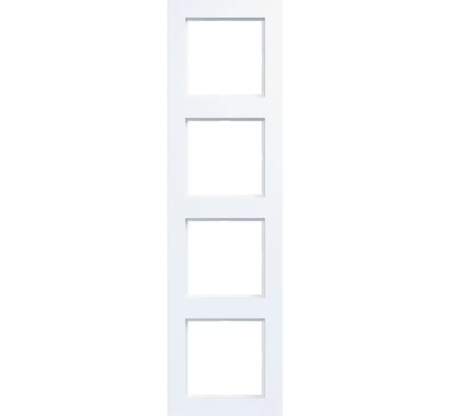 Abdeckrahmen 4-fach A1 lichtweiß matt (WAD6400WM)