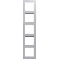 Hager Berker Abdeckrahmen 5-fach A1 titan (WAD6500TA)