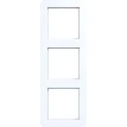 Hager Berker afd raam 3v c.1 wit gl