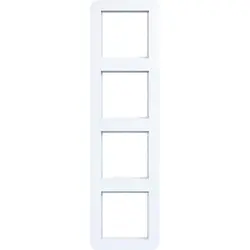 Hager Berker afd raam 4v c.1 wit gl