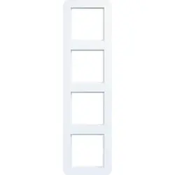 Hager Berker afd raam 4v c.1 wit m