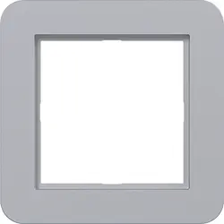 Hager Berker Abdeckrahmen 1-fach C1 titan matt (WAD7100TA)