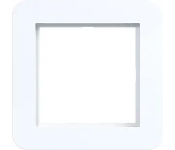 Hager Berker Abdeckrahmen 1-fach C1 lichtweiß glänzend (WAD7100WG)