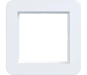 Hager Berker Abdeckrahmen 1-fach C1 lichtweiß matt (WAD7100WM)