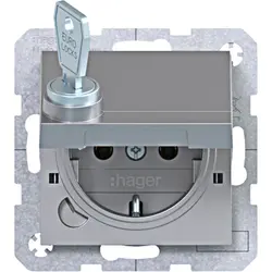 Hager Berker schuko-wcd zlf.vgr.stk. tit