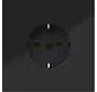 Schuko-Steckdose mit Vollplatte für Einzelmontage A1 nachtschwarz glänzend (WAS1120BG)