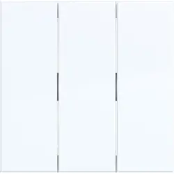 Hager Berker Wippe 3-fach A1/A8/C1/C8 lichtweiß glänzend (WAW3000WG)