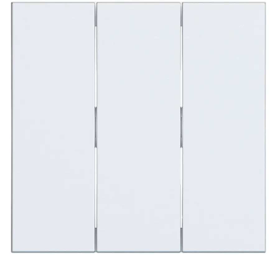 Wippe 3-fach A1/A8/C1/C8 lichtweiß matt (WAW3000WM)