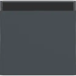 Hager Berker Wippe mit Beschriftungsfeld A1/A8/C1/C8 anthrazit matt (WAW1100AT)