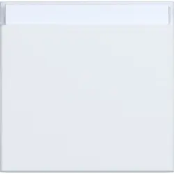 Hager Berker Wippe mit Beschriftungsfeld A1/A8/C1/C8 lichtweiß matt (WAW1100WM)