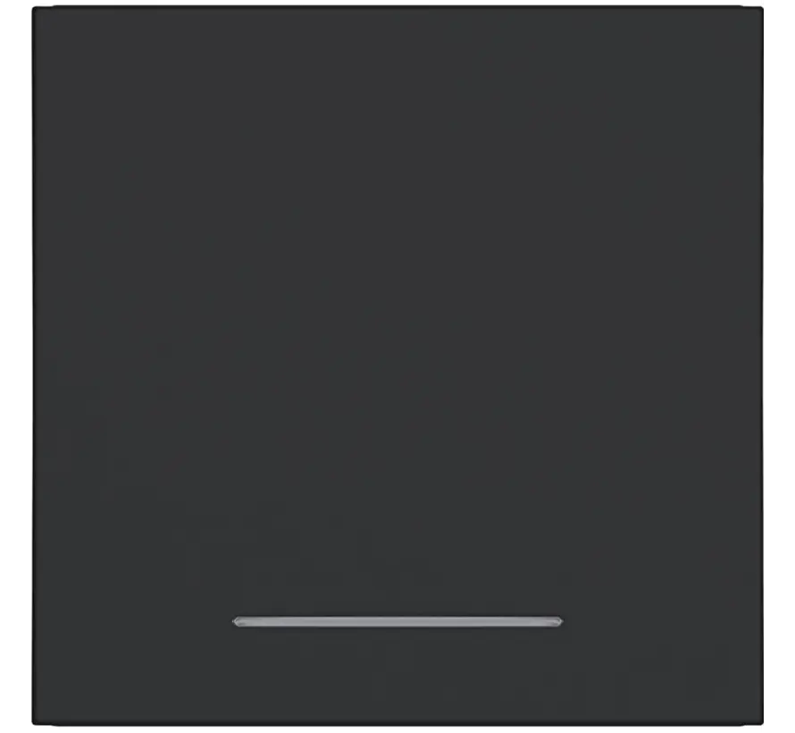 Wippe Kontrollfenster A1/A8/C1/C8 nachtschwarz matt (WAW1031BM)