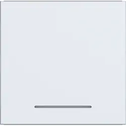 Hager Berker Wippe Kontrollfenster A1/A8/C1/C8 lichtweiß matt (WAW1031WM)