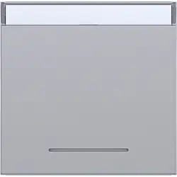 Hager Berker Wippe mit Beschriftungsfeld und Kontrollfenster A1/A8/C1/C8 titan (WAW1131TA)